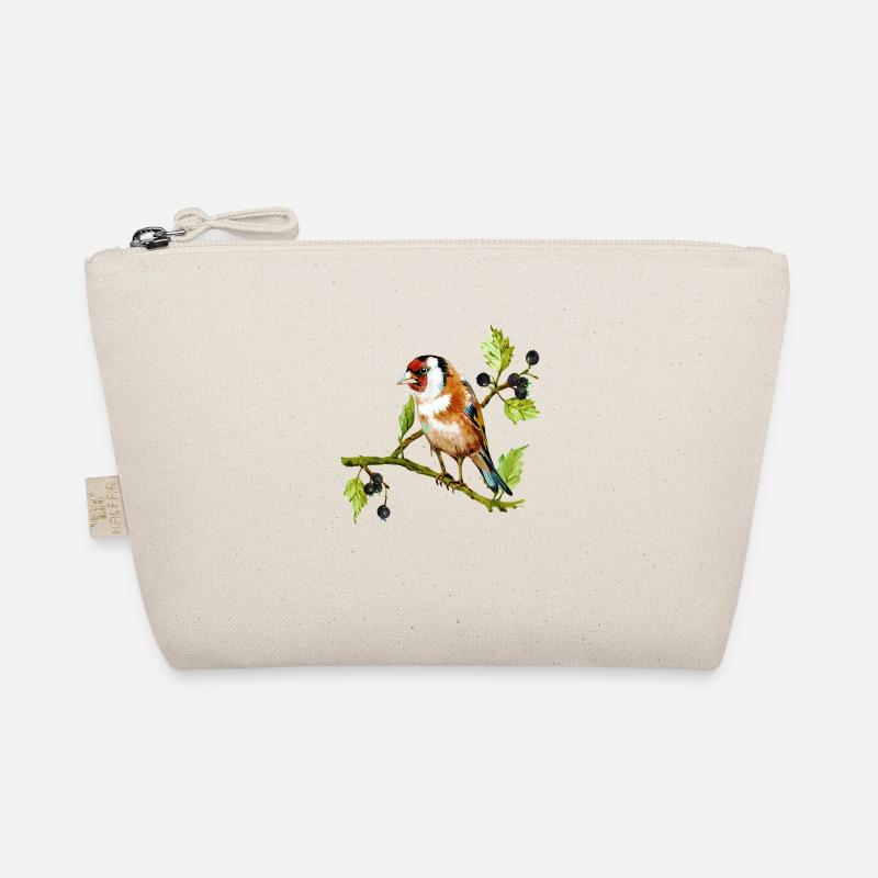 Colorful bird Organic Pouch