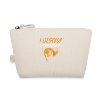 I Destroy Silence Horniste Joueur de cor - Trousse biologique - nature - Devant