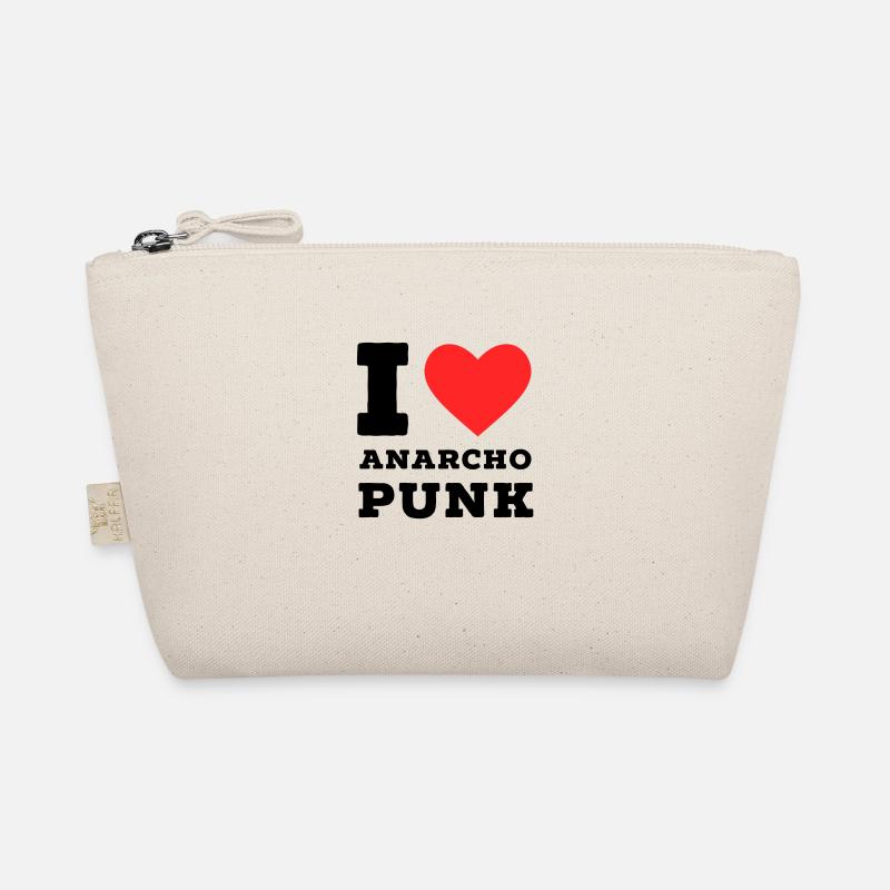 I love anarcho punk Organic Pouch