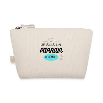 je suis un parrain de compet - Trousse biologique - nature - Devant