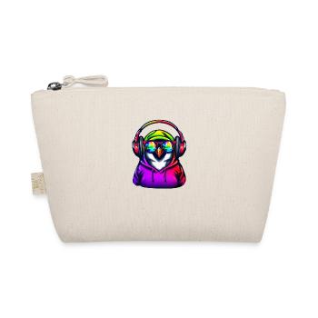 Pingouin avec pull et lunettes de soleil - Trousse biologique - nature - Devant