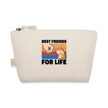Best Friends For Life Hamster Pet Owner Animal Lov - Bio-Täschchen - Natur - Vorne