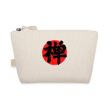 Zen Kanji Classic Red - Organic Pouch - nature - Front