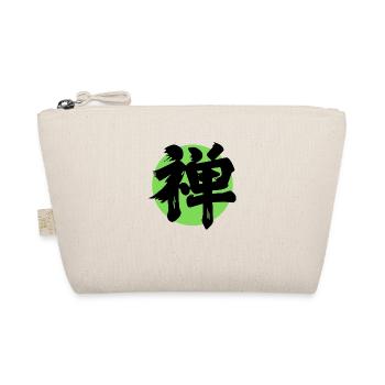 Zen Kanji Green - Organic Pouch - nature - Front
