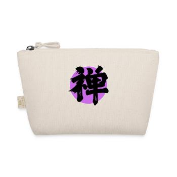 Zen Kanji Purple - Organic Pouch - nature - Front
