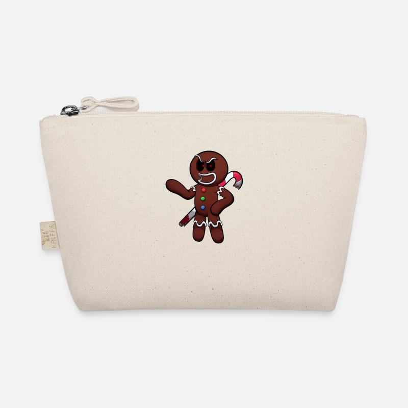 Evil Gingerbread Man Organic Pouch