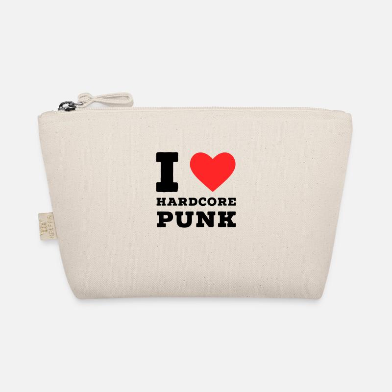 I love hardcore punk Organic Pouch