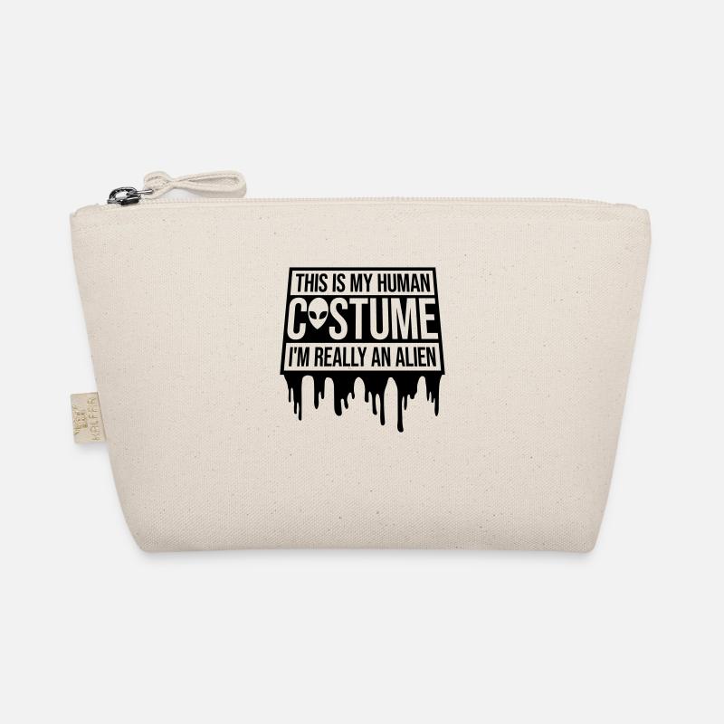 human costume alien Zitat Bio-Täschchen