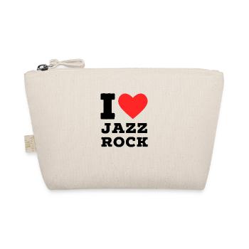 I love jazz rock - Organic Pouch - nature - Front