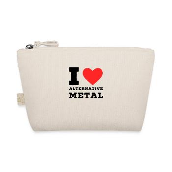 I love altenative metal - Organic Pouch - nature - Front