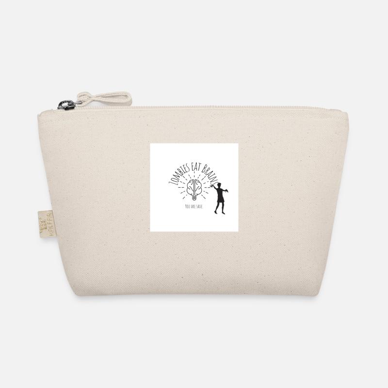 Zombies eat brains Bio-Täschchen