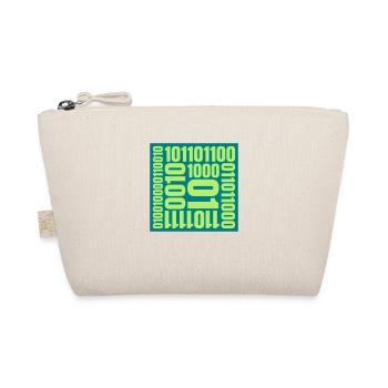 Binary Code Program Language - Organic Pouch - nature - Front