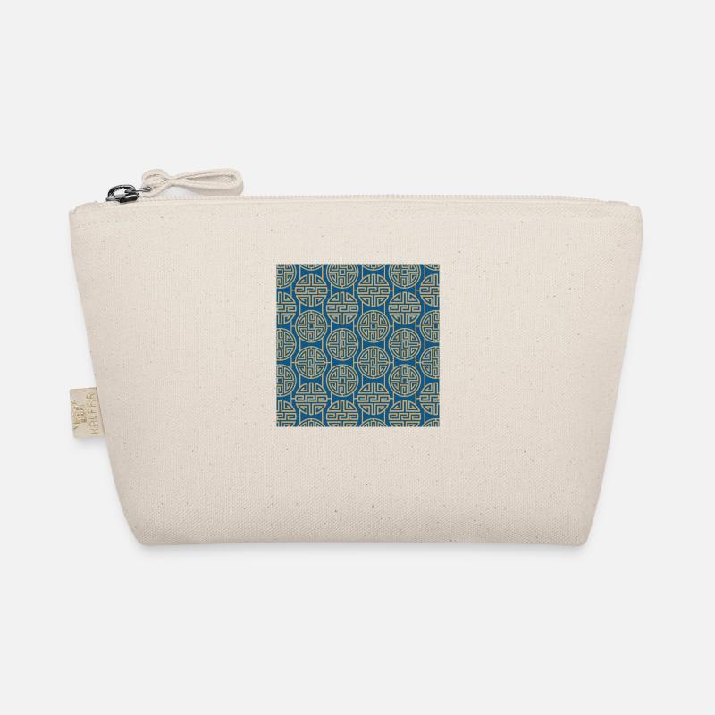 Chinese pattern Organic Pouch