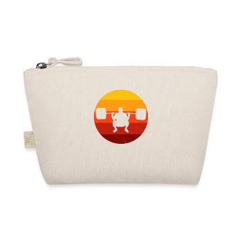 Musculation Bodybuilder GYM Fitnessstudio Retro - Trousse biologique - nature - Devant