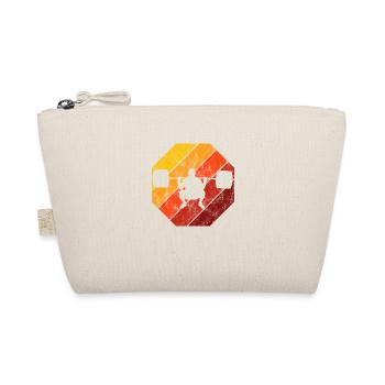 Bodybuilding Bodybuilder GYM Fitnessstudio Retro - Organic Pouch - nature - Front