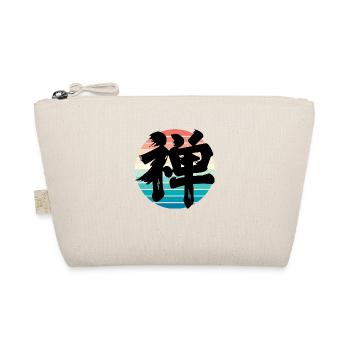 Zen Kanji Rétro coucher de soleil - Trousse biologique - nature - Devant