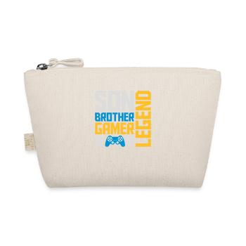 son brother gamer legend - Bio-Täschchen - Natur - Vorne
