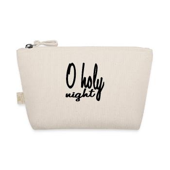 Oh holy night - Bio-Täschchen - Natur - Vorne