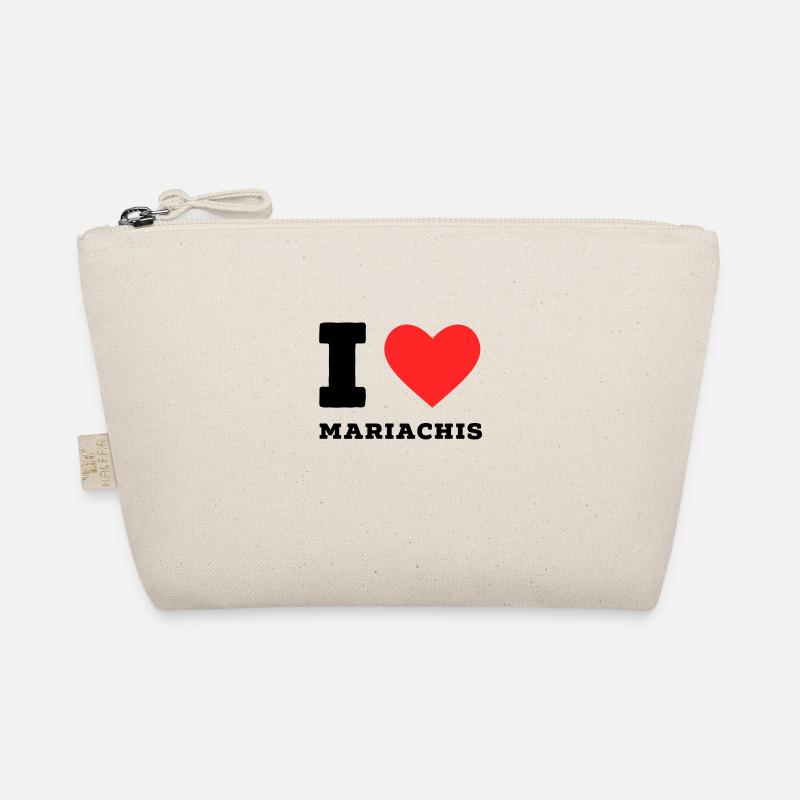 I love mariachis - Organic Pouch - nature