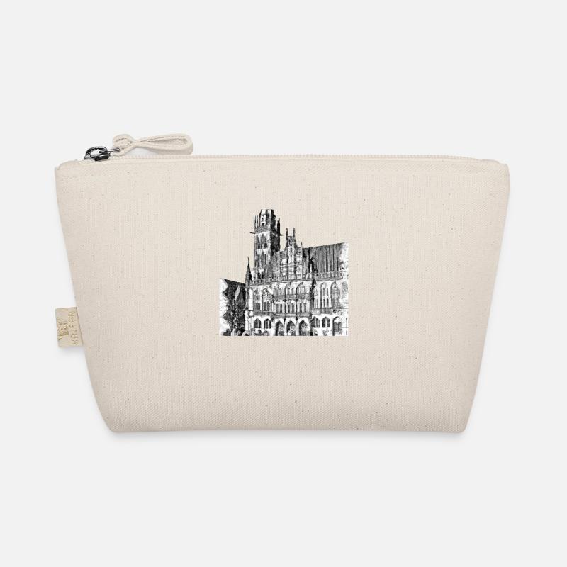 Town Hall Drawing Organic Pouch