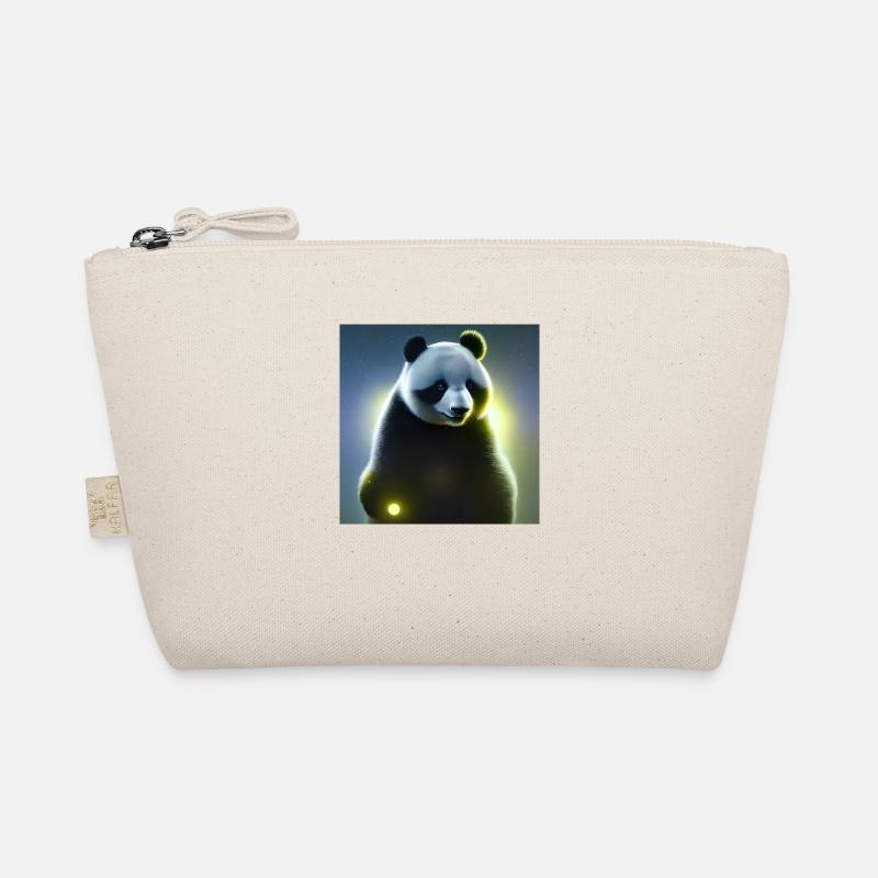 Ein Panda für jedes Herz - Bio-Täschchen - Natur