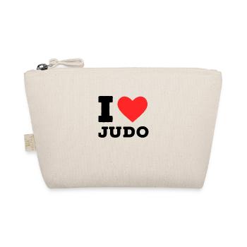 I love judo - Organic Pouch - nature - Front