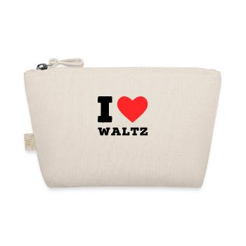 Ich liebe Walzer - Bio-Täschchen - Natur - Vorne