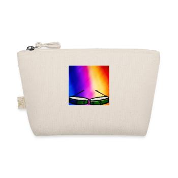 Rainbow Drums - Organic Pouch - nature - Front