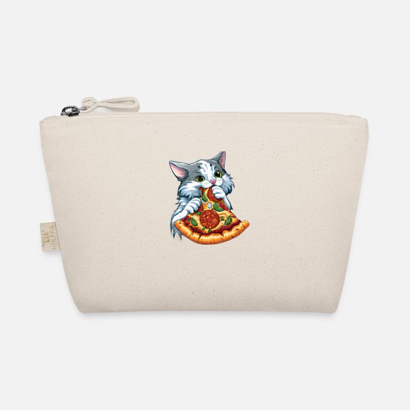 Fluffy Cat Pizza Restauration rapide Trousse biologique