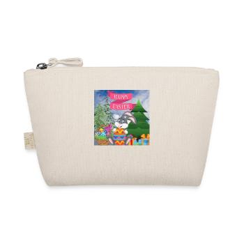 Frohe Weihnachten, Weihnachten - Bio-Täschchen - Natur - Vorne