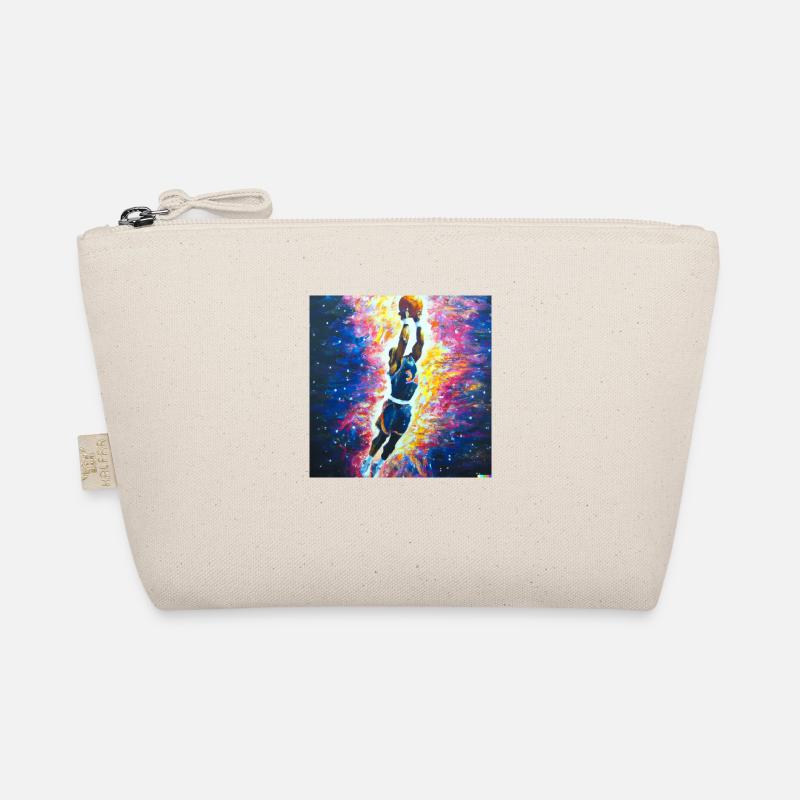 Basketball Player Dunk Organic Pouch