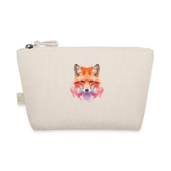Abstract Polygon Fox - Organic Pouch - nature - Front
