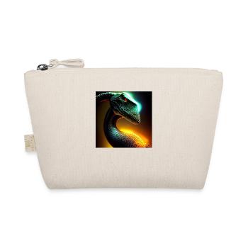 Dinosaur Fossil Dino Trex Nature - Organic Pouch - nature - Front