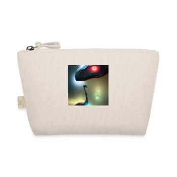 Dinosaur Fossil Dino Trex Nature - Organic Pouch - nature - Front