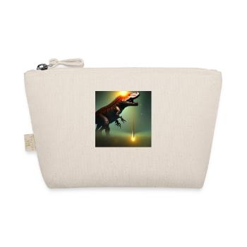 Dinosaur Fossil Dino Trex Nature - Organic Pouch - nature - Front