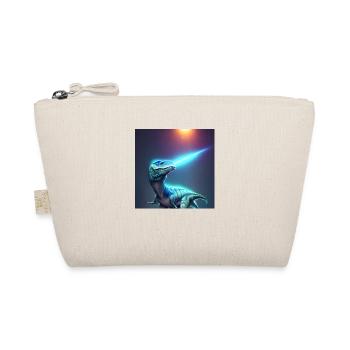 Dinosaur Fossil Dino Trex Nature - Organic Pouch - nature - Front