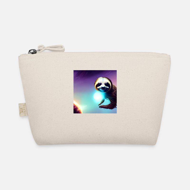 Sloth Chill Lazy Animals Organic Pouch