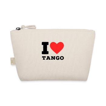 Ich liebe Tango - Bio-Täschchen - Natur - Vorne
