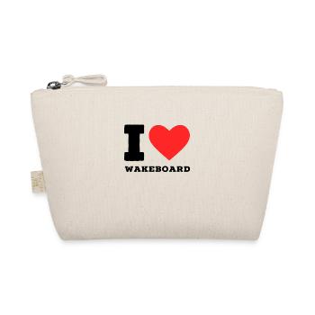 J’adore le wakeboard - Trousse biologique - nature - Devant