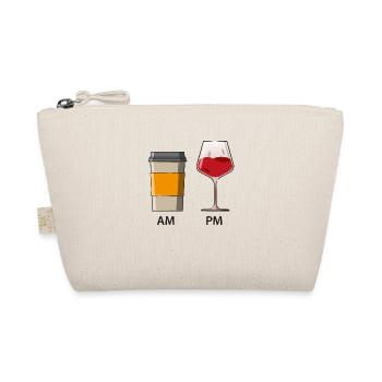 AM PM - Coffee in the morning - Wine in the evening - Organic Pouch - nature - Front