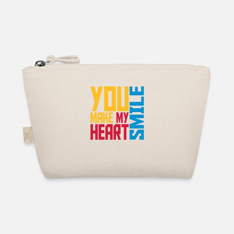 make my heart smile Organic Pouch