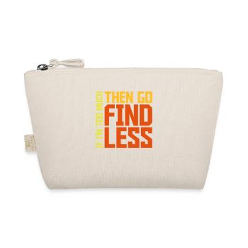 if im too much - Bio-Täschchen - Natur - Vorne