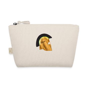 Roman Gladiator Helmet - Organic Pouch - nature - Front