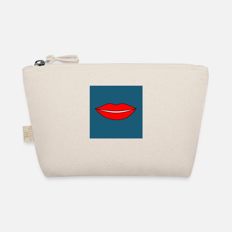 Pop Art Lips Lipstick Poster Colorful Gift Organic Pouch