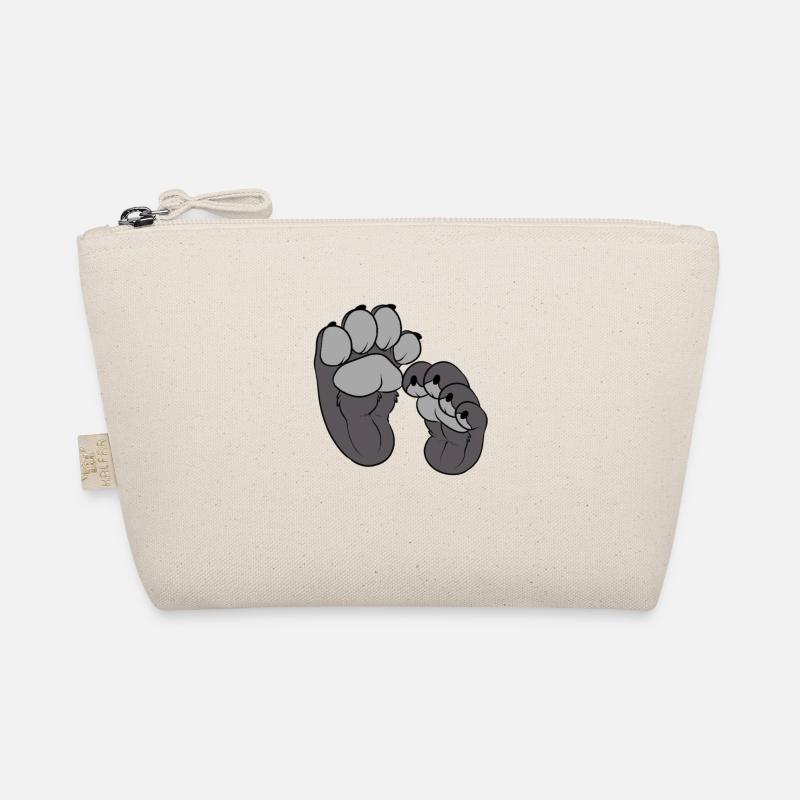 Grey Paws - Bio-Täschchen - Natur