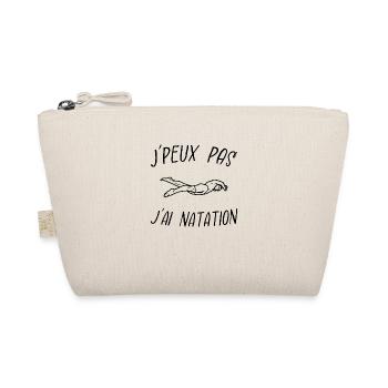 j'peux pas j'ai natation - Trousse biologique - nature - Devant