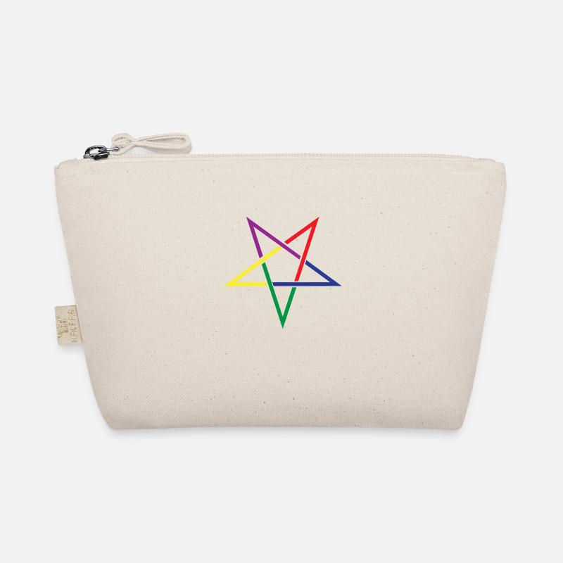 Pentacle Ancient Symbol Organic Pouch