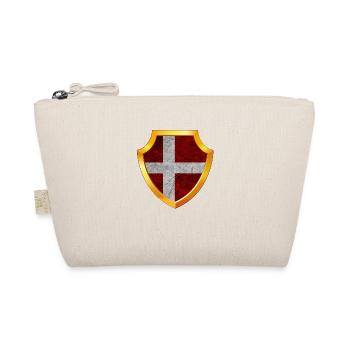 Denmark Copenhagen Danish Scandinavian Flag Nordic - Organic Pouch - nature - Front