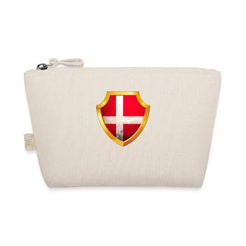 Denmark Copenhagen Danish Scandinavian Flag Nordic - Organic Pouch - nature - Front