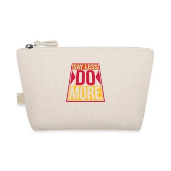 say less do more - Organic Pouch - nature - Front